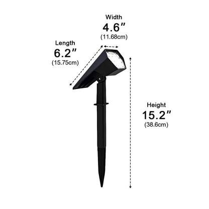 Elvora Floor Light | Multi-LED Solar Spotlight Design