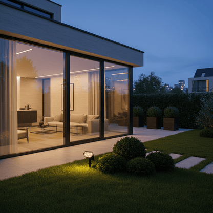 Elvora Floor Light | Multi-LED Solar Spotlight Design