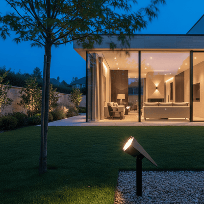 Elvora Floor Light | Multi-LED Solar Spotlight Design