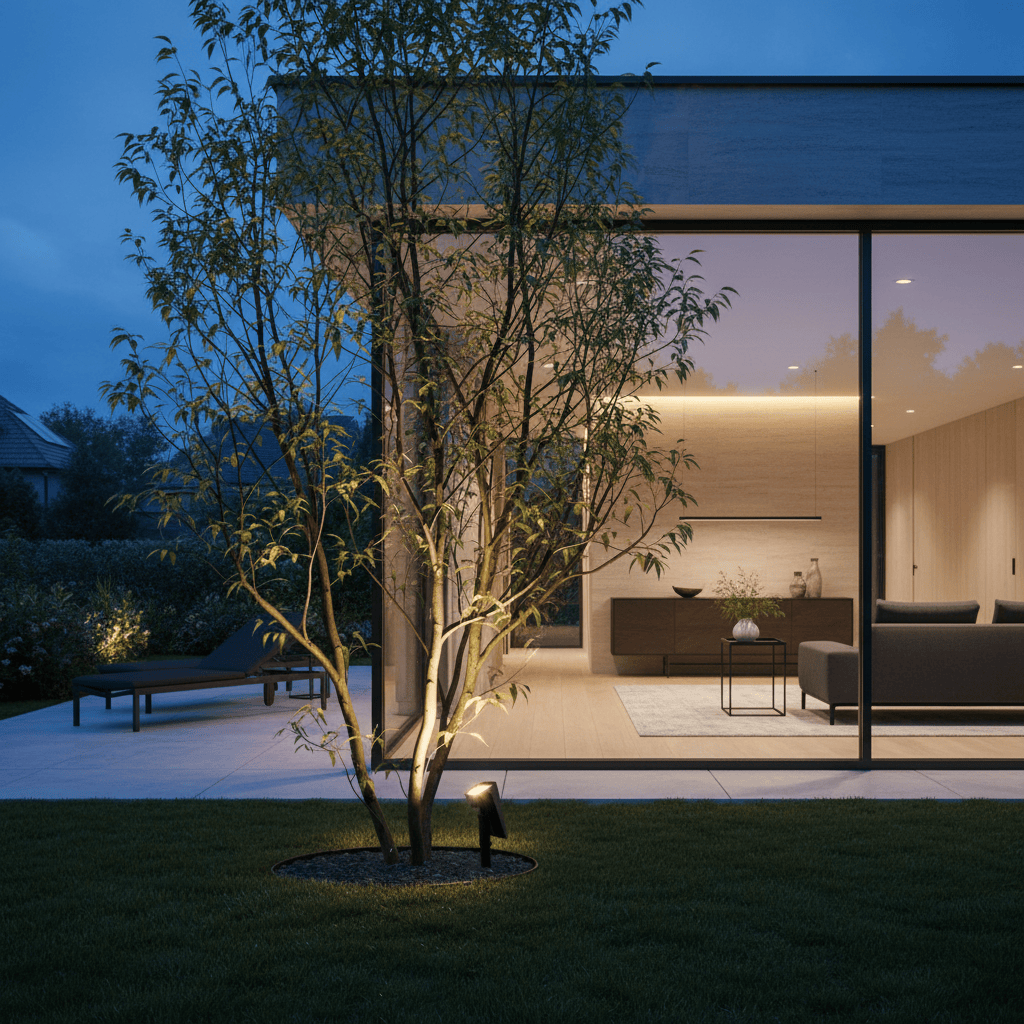 Elvora Floor Light | Multi-LED Solar Spotlight Design
