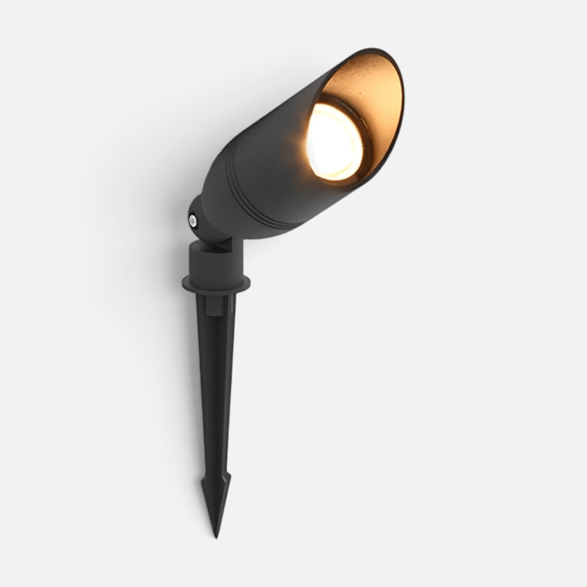 Elvora Floor Light | Solar Panel Spotlight Design