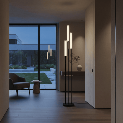 Elvora Floor Light | Three Tube LED Design
