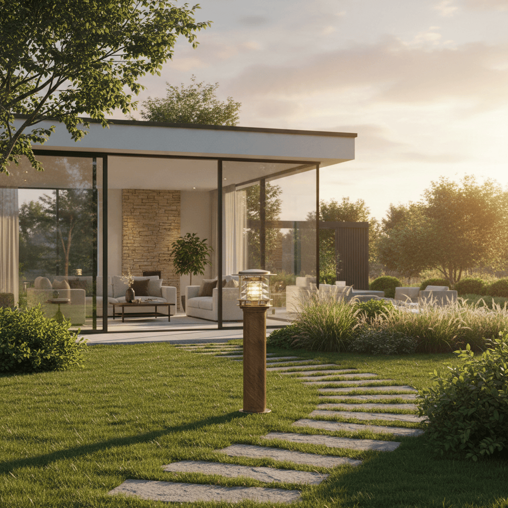 Elvora Landscape Light | Outdoor Garden Post Design