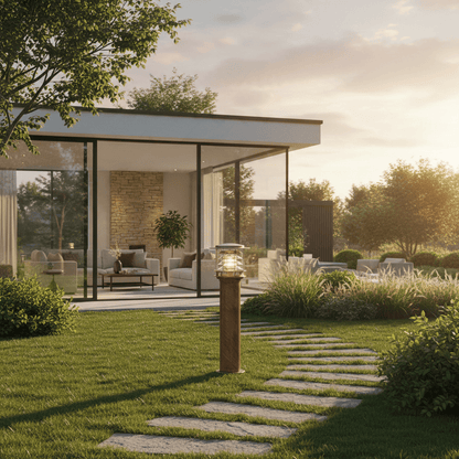Elvora Landscape Light | Outdoor Garden Post Design