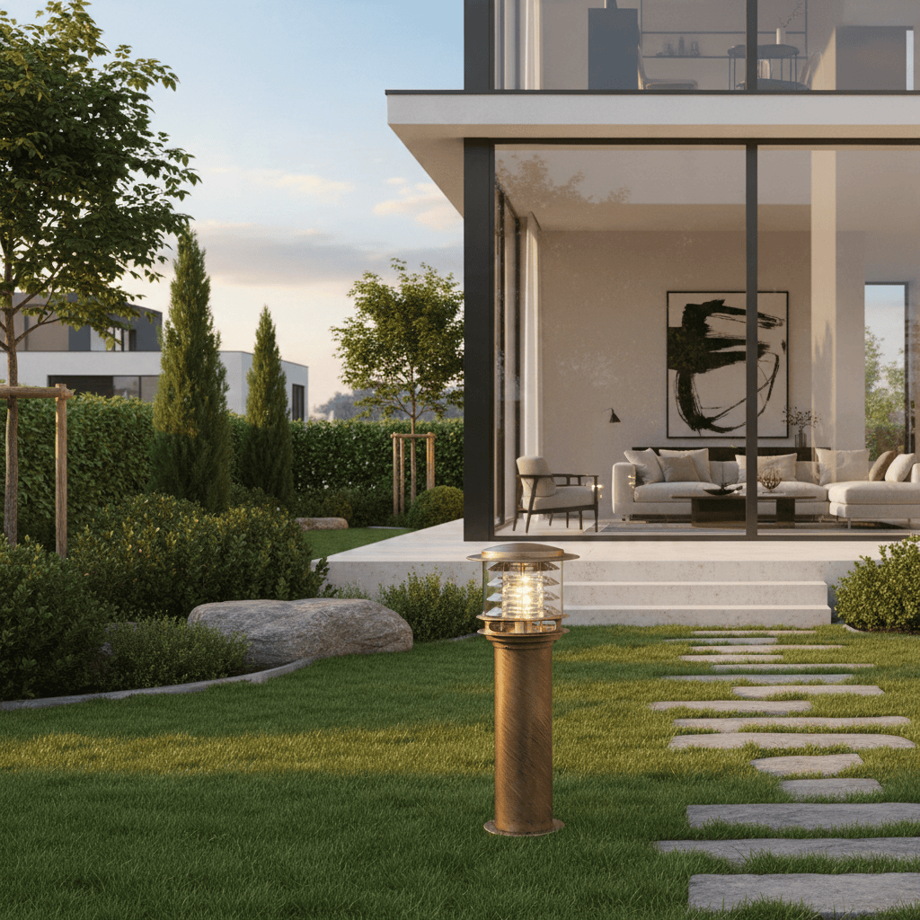 Elvora Landscape Light | Outdoor Garden Post Design