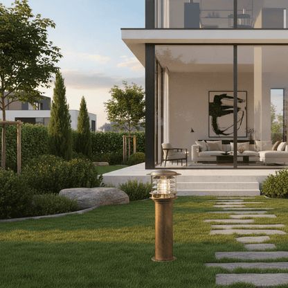 Elvora Landscape Light | Outdoor Garden Post Design