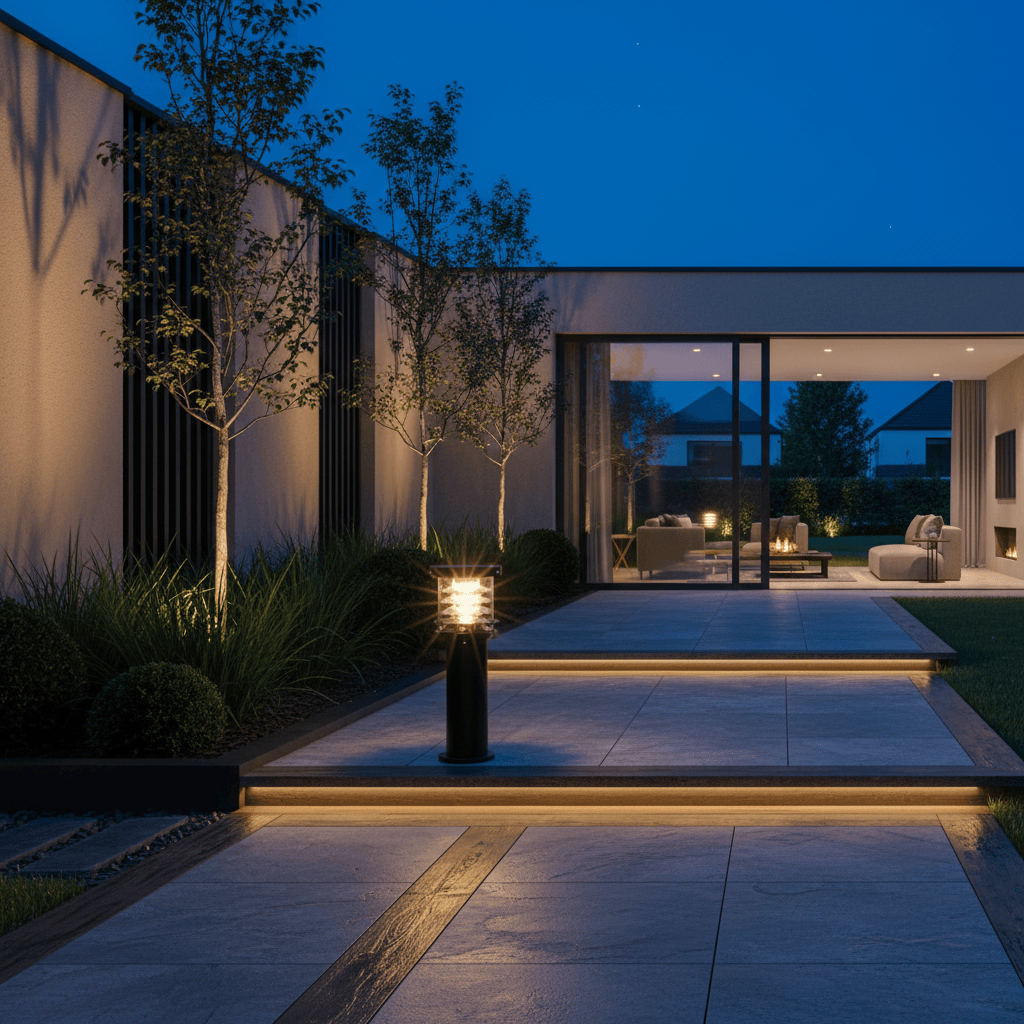 Elvora Landscape Light | Outdoor Garden Post Design