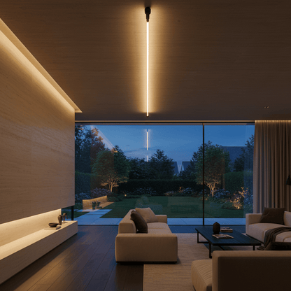 Elvora Linear Light | Diagonal Ceiling Line Design