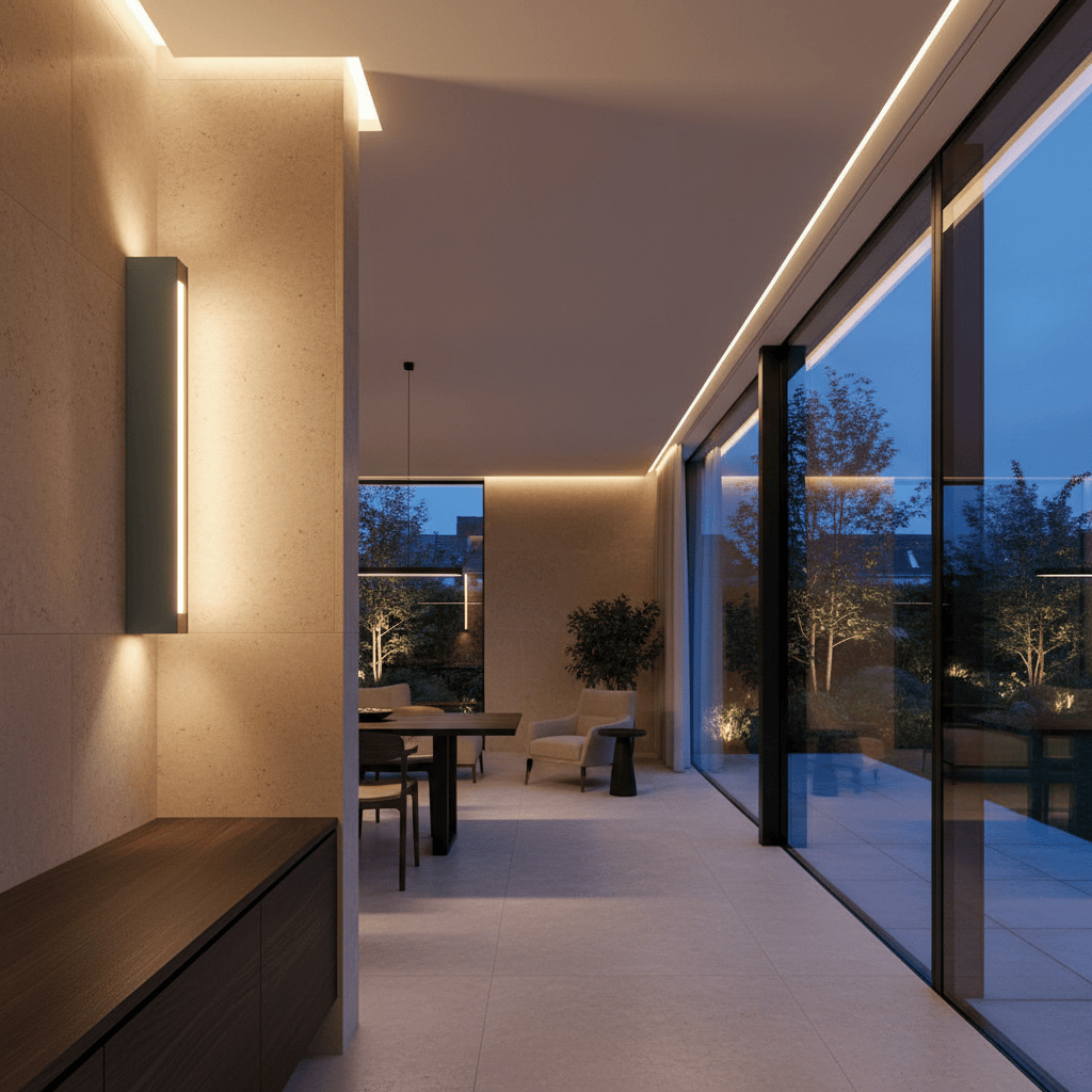 Elvora Linear Light | Diagonal Ceiling Line Design
