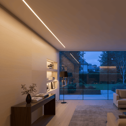 Elvora Linear Light | Diagonal Ceiling Line Design