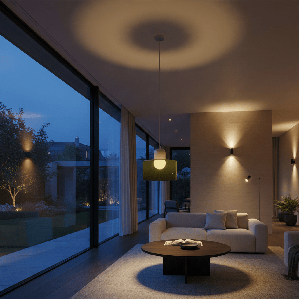 Elvora Pendant Light | Bauhaus Coloured Glass Dome Design