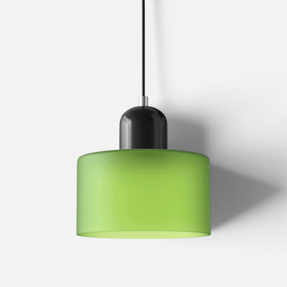 Elvora Pendant Light | Bauhaus Coloured Glass Dome Design