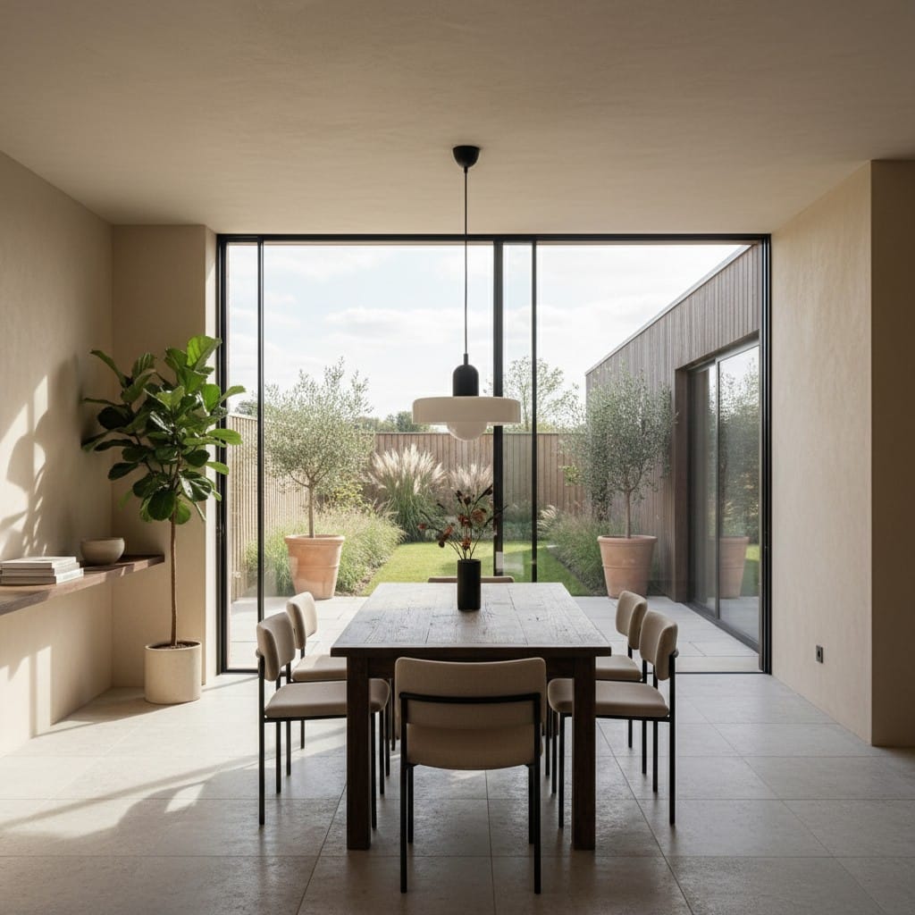 Elvora Pendant Light | Bauhaus Disc Shade Design