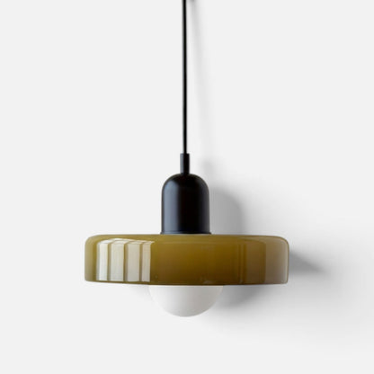 Elvora Pendant Light | Bauhaus Disc Shade Design