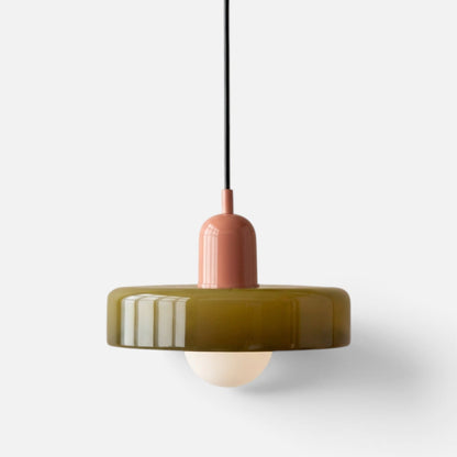 Elvora Pendant Light | Bauhaus Disc Shade Design