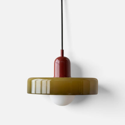 Elvora Pendant Light | Bauhaus Disc Shade Design
