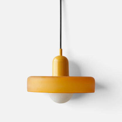 Elvora Pendant Light | Bauhaus Disc Shade Design
