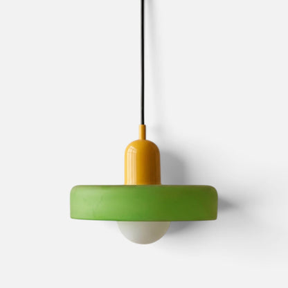 Elvora Pendant Light | Bauhaus Disc Shade Design