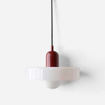 Elvora Pendant Light | Bauhaus Disc Shade Design
