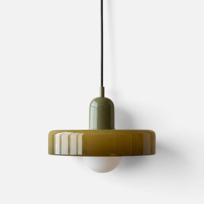 Elvora Pendant Light | Bauhaus Disc Shade Design