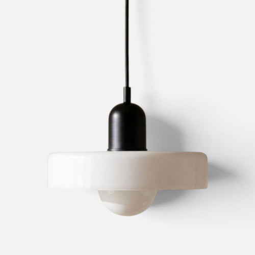 Elvora Pendant Light | Bauhaus Disc Shade Design