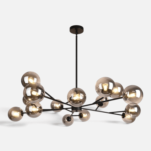 Elvora Pendant Light | Branching Glass Globe Chandelier