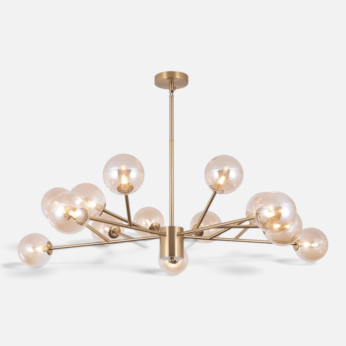 Elvora Pendant Light | Branching Glass Globe Chandelier