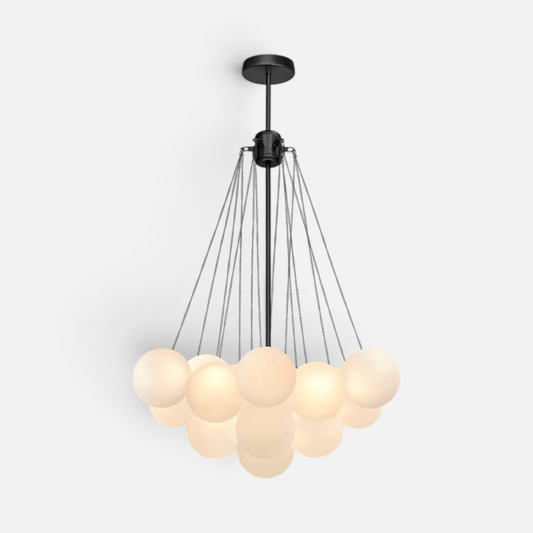 Elvora Pendant Light | Cloud Bubble Glass Chandelier
