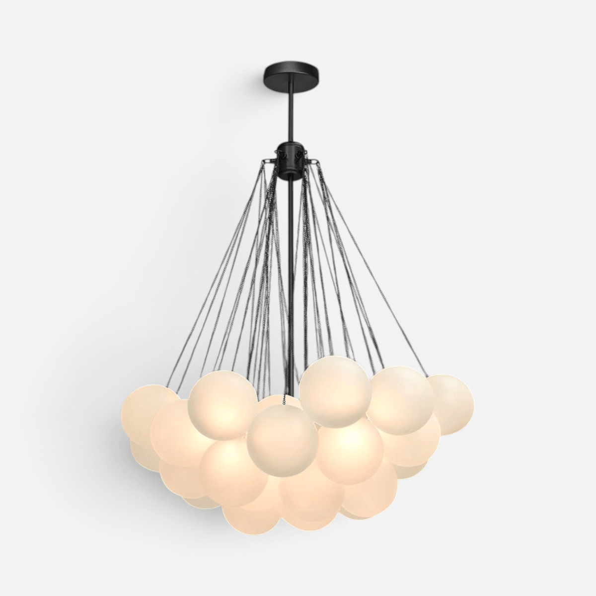 Elvora Pendant Light | Cloud Bubble Glass Chandelier