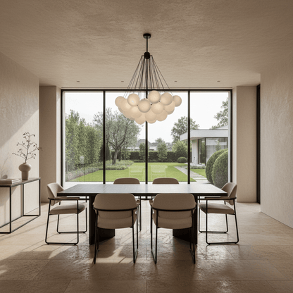 Elvora Pendant Light | Cloud Bubble Glass Chandelier