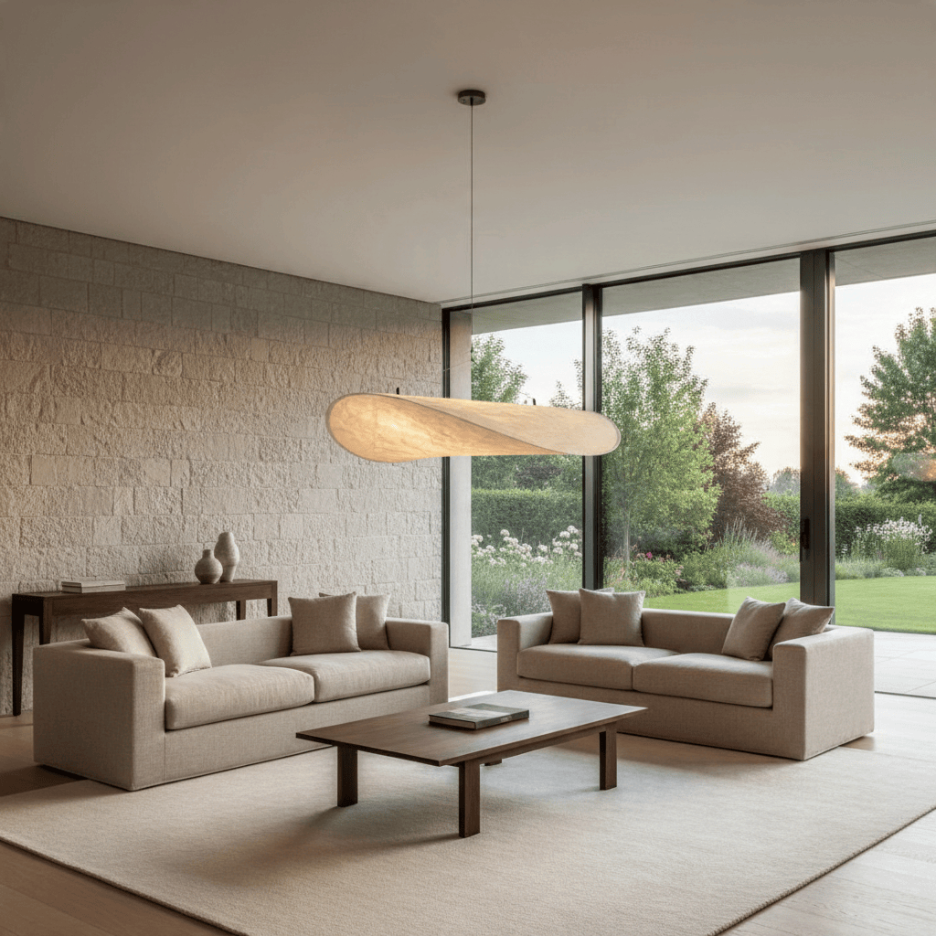 Elvora Pendant Light | Cloud Paper Ultra-Flat Design