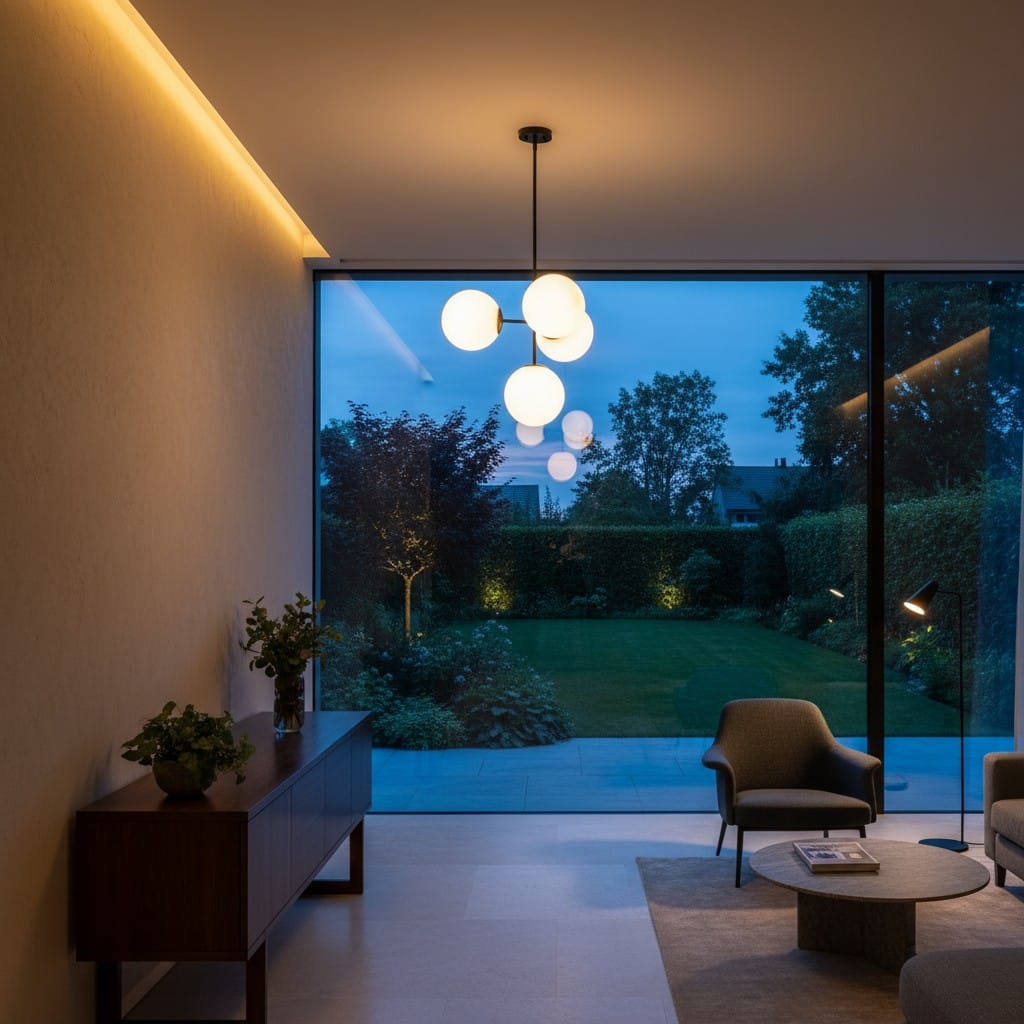 Elvora Pendant Light | Cluster Glass Globe Design