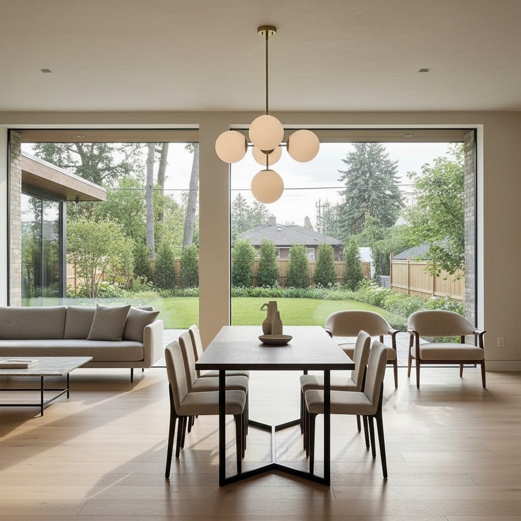 Elvora Pendant Light | Cluster Glass Globe Design