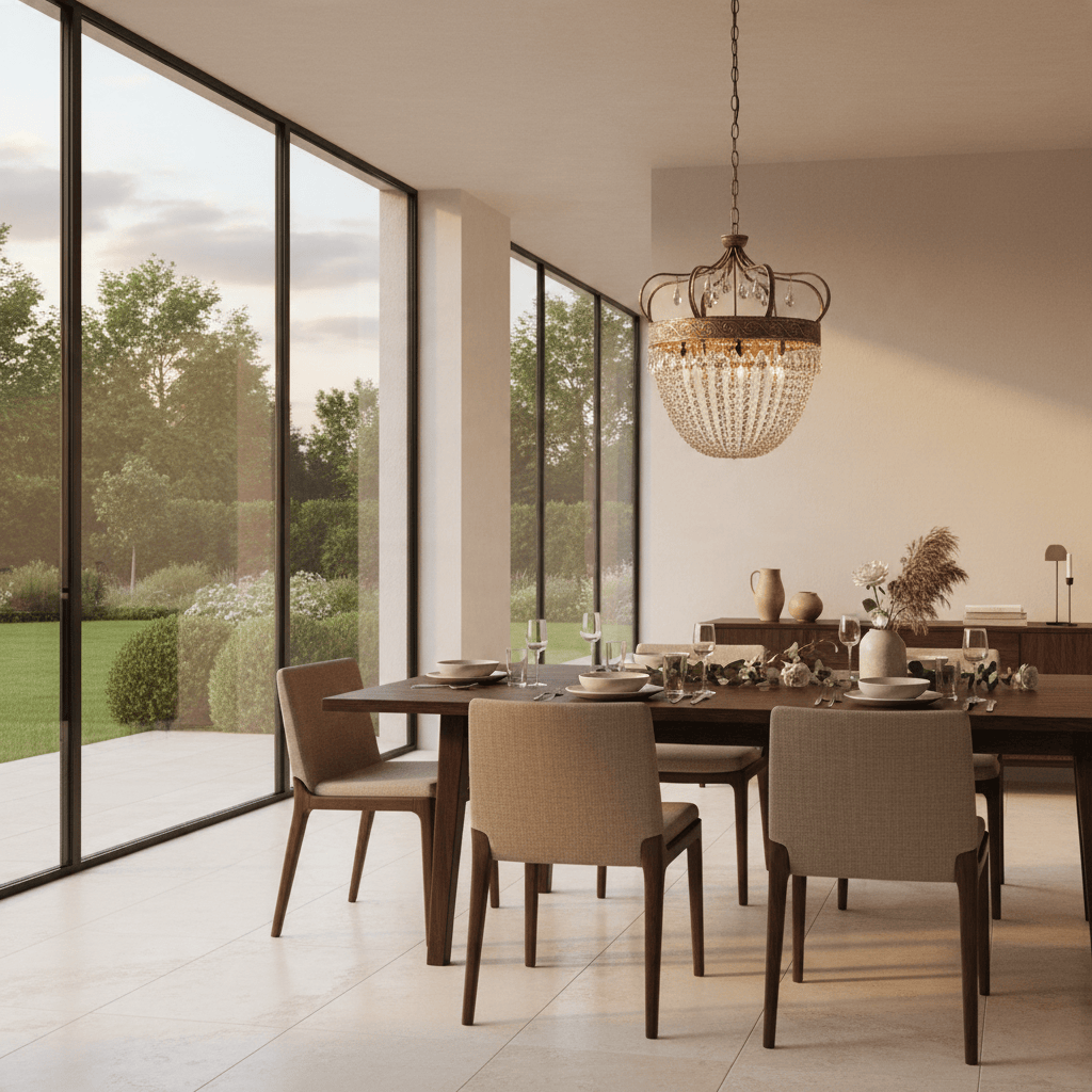 Elvora Pendant Light | Crystal Tear Drop Chandelier