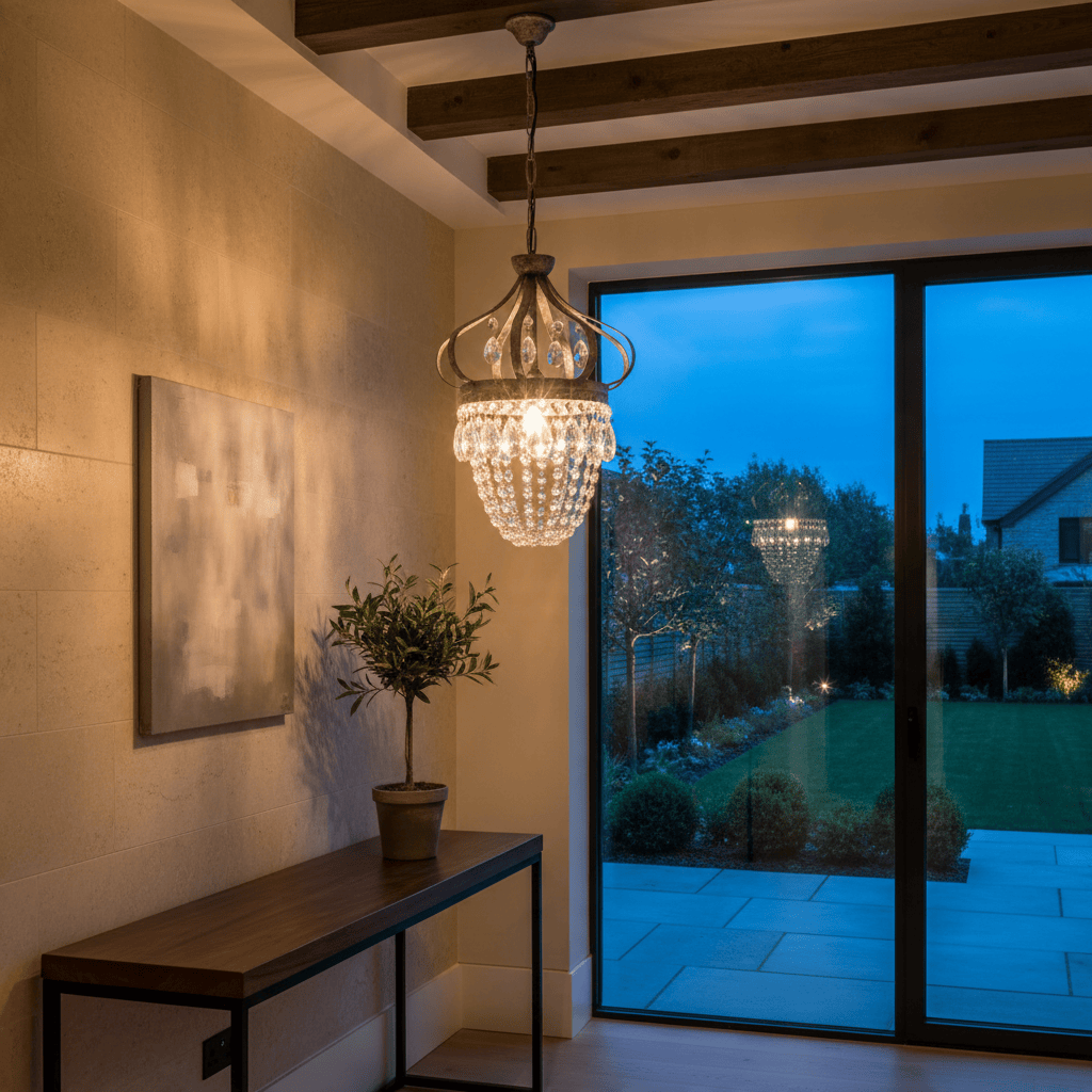 Elvora Pendant Light | Crystal Tear Drop Chandelier