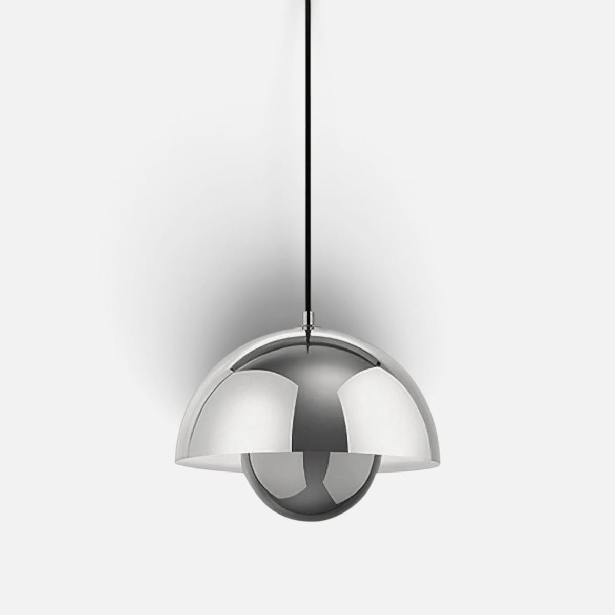 Elvora Pendant Light | Glossy Dome Shade Design