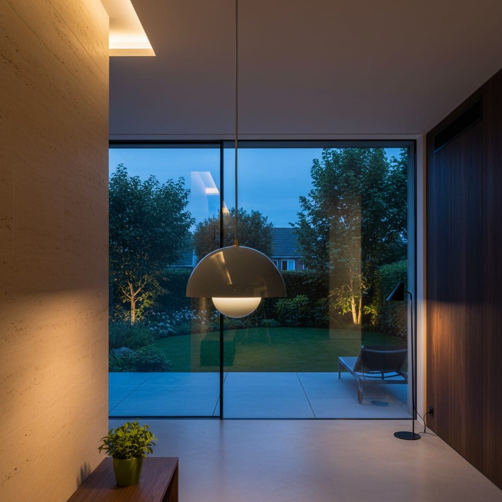 Elvora Pendant Light | Glossy Dome Shade Design