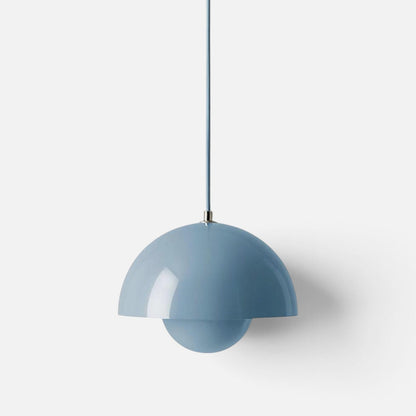 Elvora Pendant Light | Glossy Dome Shade Design