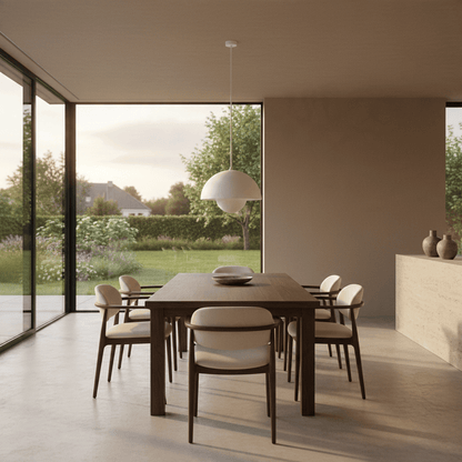 Elvora Pendant Light | Glossy Mirror Dome Space Age Design
