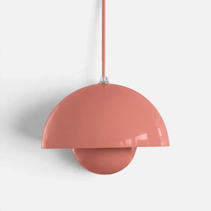 Elvora Pendant Light | Glossy Mirror Dome Space Age Design