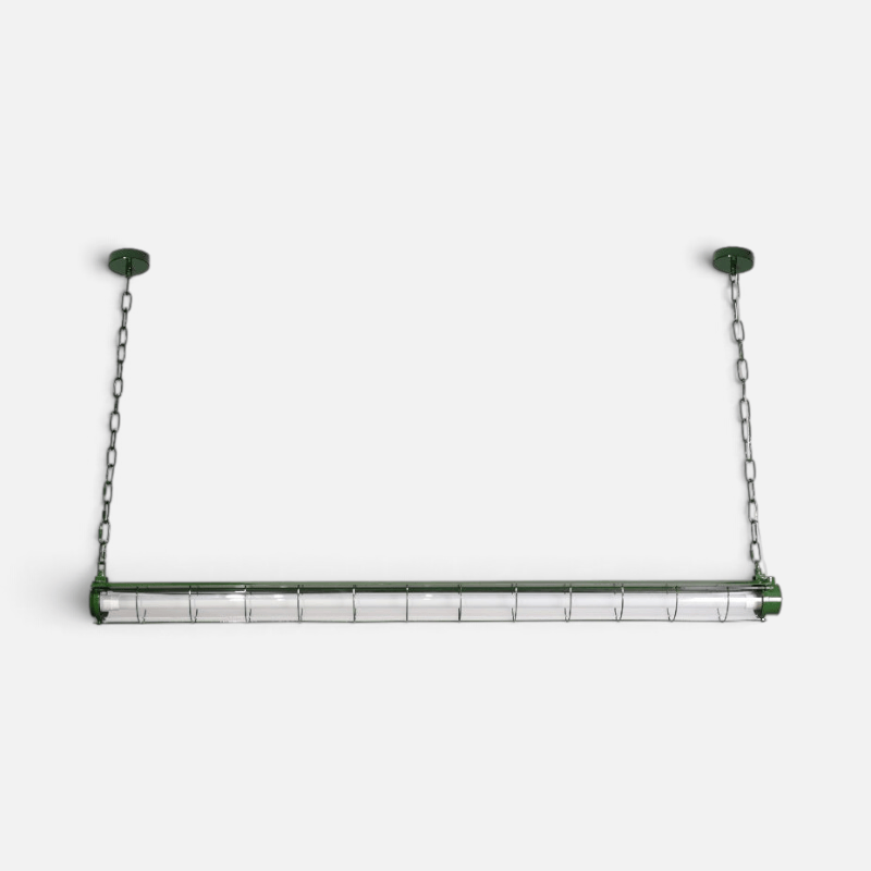 Elvora Pendant Light | Industrial Cage Tube Design