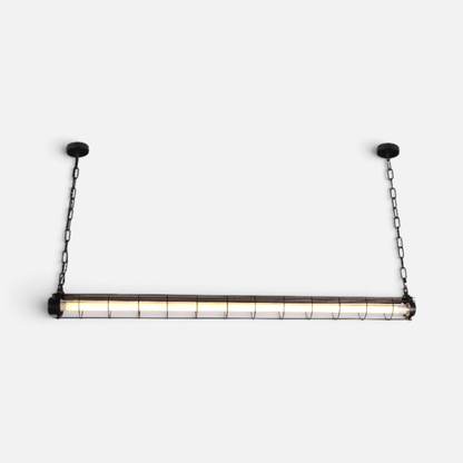 Elvora Pendant Light | Industrial Cage Tube Design
