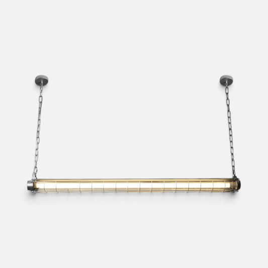 Elvora Pendant Light | Industrial Cage Tube Design