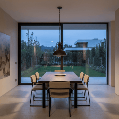 Elvora Pendant Light | Industrial Metal Dome Design