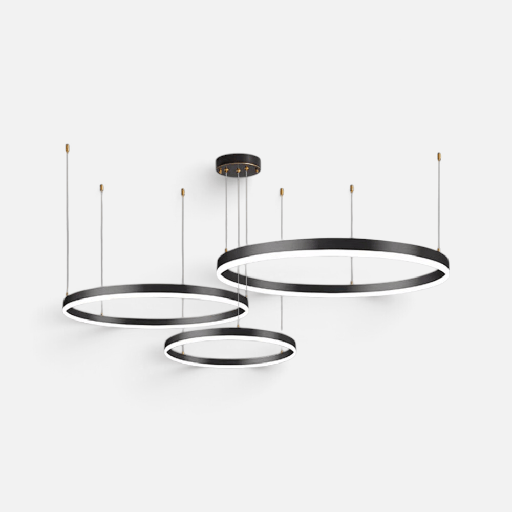 Elvora Pendant Light | LED Ring Multi Circle Design