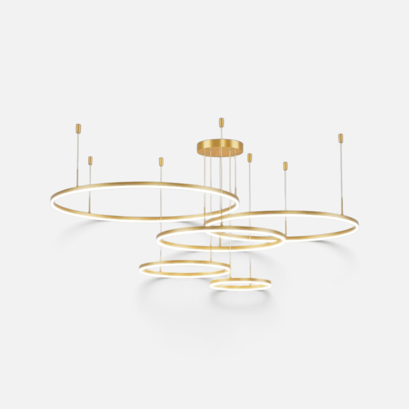 Elvora Pendant Light | LED Ring Multi Circle Design