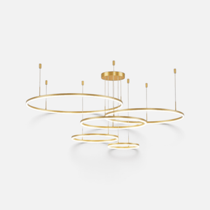 Elvora Pendant Light | LED Ring Multi Circle Design
