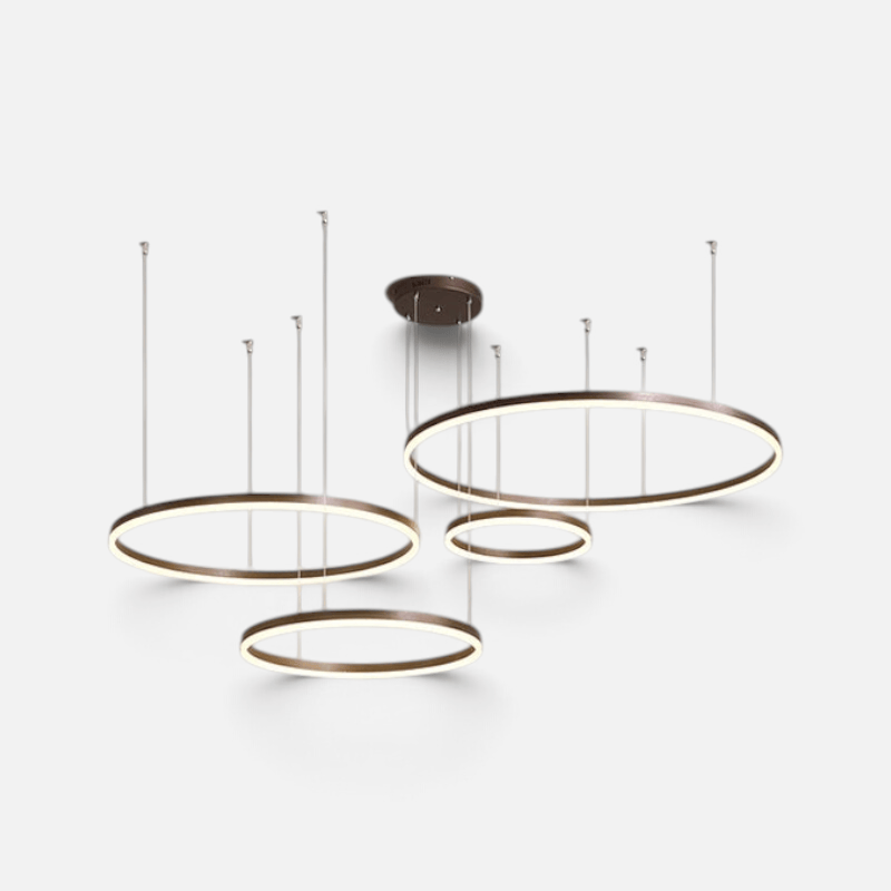 Elvora Pendant Light | LED Ring Multi Circle Design