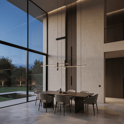 Elvora Pendant Light | Linear Bar LED Design