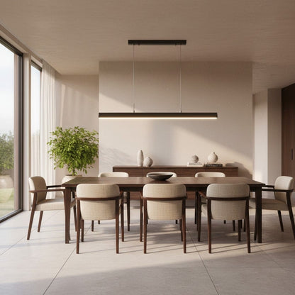 Elvora Pendant Light | Linear LED Kitchen Island Lamp